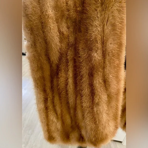 Vintage Mink Fur Stole Cape Wrap - Picture 6 of 9